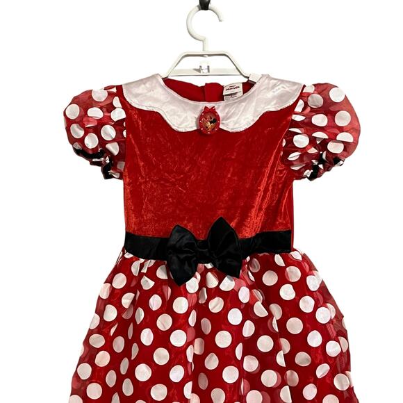 Disney Minnie Mouse Dress Costume Dress Up Halloween - Picture 2 of 8